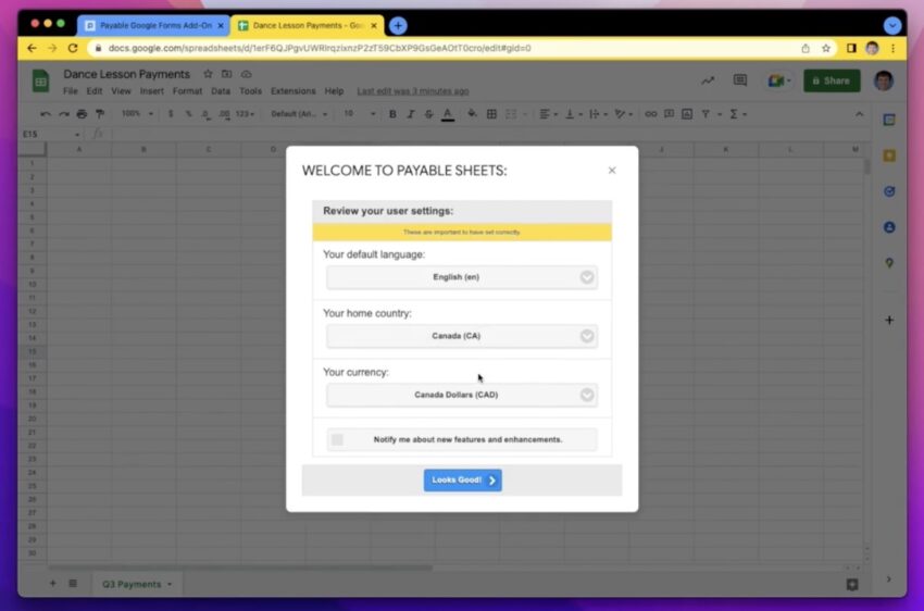 How to Use Google Sheets and Payable to Create Easy Invoices - Payable Blog